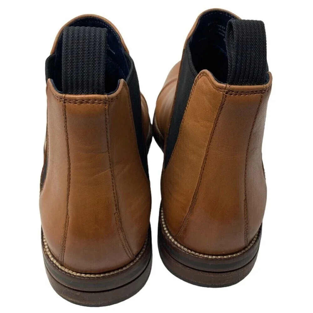 Cole Haan Men's Wagner Grand Chelsea Boot Leather Tan Size 8M